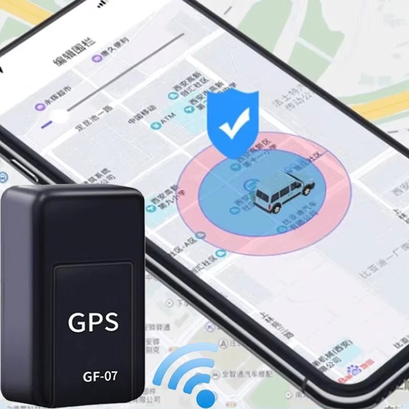 GPS Locator GF-07 Precise and Convenient Compact Locator for Car Vehicles, Easy to Install, Remote Precise Positioning, Mobile P